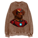 Chesapeake Bay Retriever Loyal Hero  -  Vintage Sweatshirt