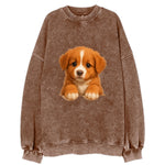 Nova Scotia Duck Tolling Retriever  - Vi - Vintage Sweatshirt