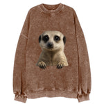 Meerkat  - Vintage Sweatshirt