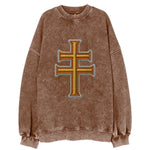 Patriarchal Cross - Vintage Sweatshirt