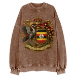 Uganda Crested Crane Emblem  - Vintage Sweatshirt