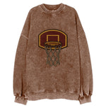 Basketball Hoop  - Vintage Sweatshirt