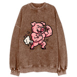 Strong Pig - Vintage Sweatshirt