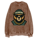 Yellowstone Bear - Vintage Sweatshirt