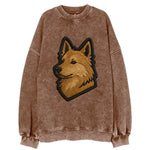 Icelandic Sheepdog - Trendy Iceland spit - Vintage Sweatshirt