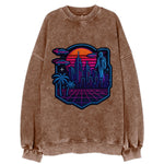 Cyberpunk City - Vintage Sweatshirt