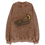 Trombone  - Vintage Sweatshirt