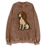 English Springer Spaniel - Modern spanie - Vintage Sweatshirt