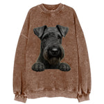 Kerry Blue Terrier  - Vintage Sweatshirt