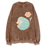 Aqua Hedgehog - Vintage Sweatshirt
