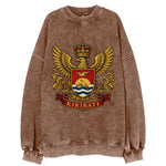 Kiribati Heritage Badge  - Vintage Sweatshirt