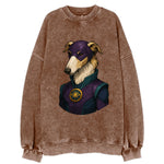 Borzoi Mystic Hero  - Vintage Sweatshirt