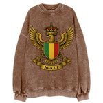 Mali Royal Logo  - Vintage Sweatshirt