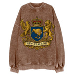 New Zealand Heritage Badge  - Vintage Sweatshirt