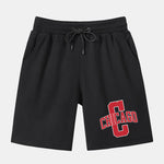 Chicago Print Mid Length Shorts
