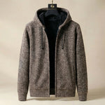 Federico Textured Zip Hoodie