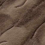 Faux Fur Shawl Collar Long Line Coat