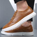 Adri��n Brogue Detail Sneakers