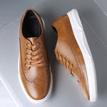 Adri��n Brogue Detail Sneakers
