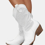 Piper | Perforated Ankle Boots