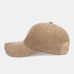 American Street Ripped Brushed Corduroy Baseball Cap