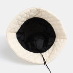 Ultra-light Thick Quilted Solid Color Fisherman Hat