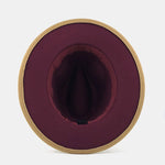 Wide Brim Panama Felt Hat