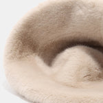 Thick Plush Double-sided Bucket Hat