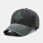 Vintage Maple Leaf Patch Baseball Cap
