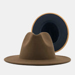 Wide Brim Panama Felt Hat