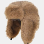 Dual-Tone Thick Thermal Lined Windproof Fashion Casual Trapper Hat