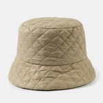 Ultra-light Thick Quilted Solid Color Fisherman Hat