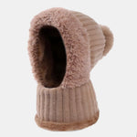 Winter 2-in-1 Windproof Warm Fleece-Lined Beanie Hat & Neck Gaiter