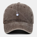 Coffee Embroidery Casual Adjustable Baseball Cap