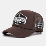 Gas Service Logo Trucker Baseball Cap
