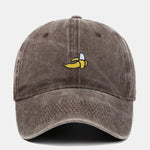 Banana Embroidery Baseball Cap