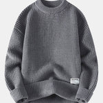 Waffle Crew Neck Sweater