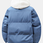 2 In 1 Teddy Hooded Puffer Coat