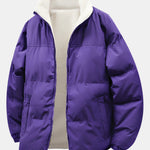 Reversible Teddy Puffer Coat