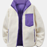 Reversible Teddy Puffer Coat