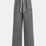 3 Pieces Teddy Fleece Lined Straight Leg Corduroy Pants