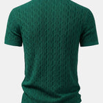 Twisted Jacquard Knit Shirt