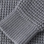 Waffle Crew Neck Sweater
