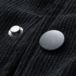 Mountain Embroidery Corduroy Baseball Jacket