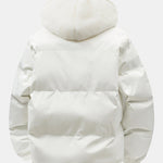 2 In 1 Teddy Hooded Puffer Coat