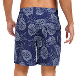 2 In 1 Pineapple Print Swim Shorts