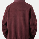 Teddy Fleece Zipper Pocket Jacket