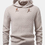 Textured Hooded Sweater
