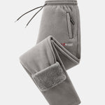Teddy Lined Straight Leg Polar Fleece Pants
