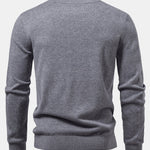 Stripe Mock Neck Sweater